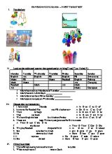 Đề cương ôn tập kiểm tra học kì I Tiếng anh lớp 4